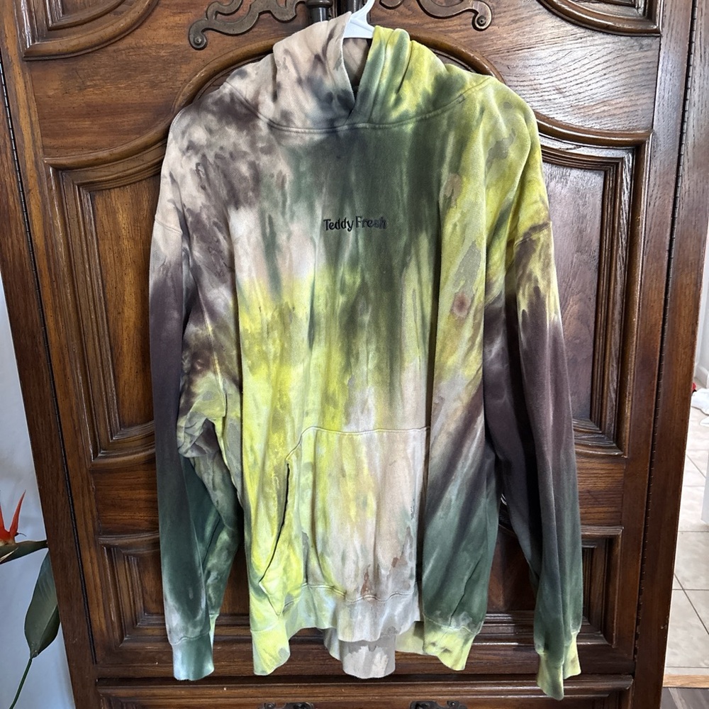 Teddy Fresh  tie-dye hoodie